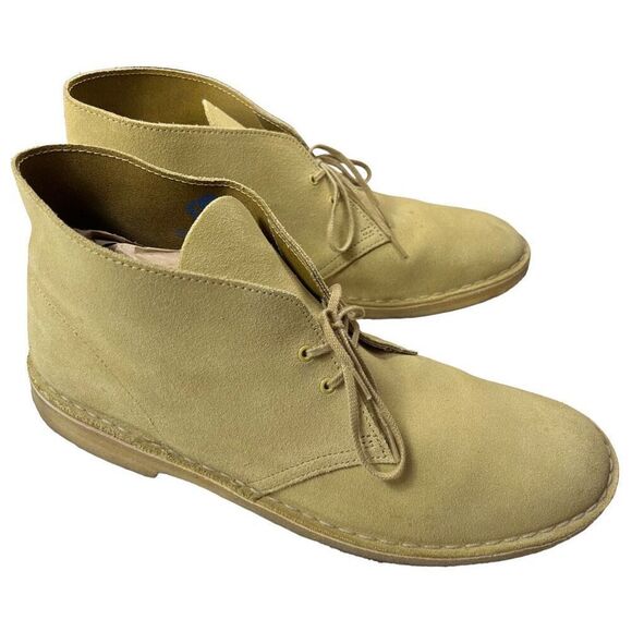 Clarks Original Suede Leather Desert Boots Men’s Size 13 - Picture 1 of 7